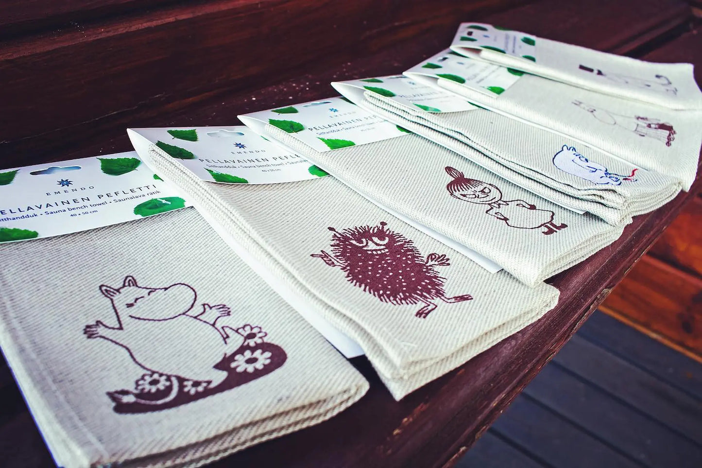 Emendo ムーミンパパ サウナベンチタオル (ムーミン・オフィシャルグッズ)