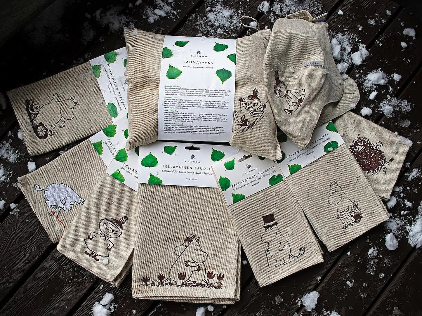 Emendo ムーミン サウナベンチタオル (ムーミン・オフィシャルグッズ)