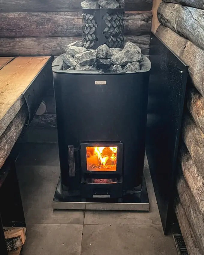 Narvi NC 20 薪サウナストーブ (ナルヴィ NC 20) ブラック